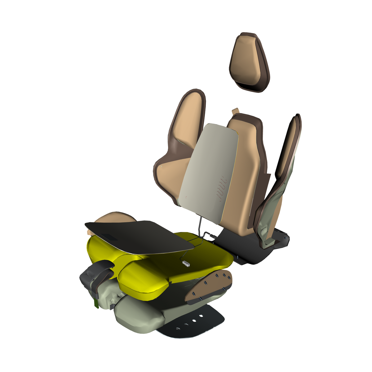 car: DBR22,item_no: nan,quantity: 1,reference: DBR22_PartsCatalogue-011001-10 Seat Trim