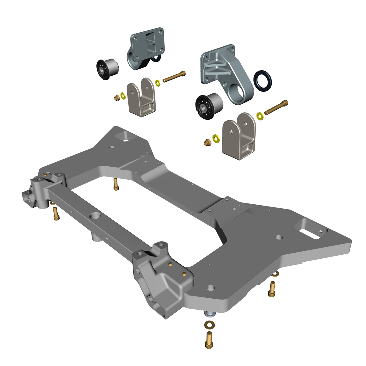 car: VULCAN,item_no: nan,quantity: 4,reference: VULCAN_PartsCatalogue-020103-01 Front Subframe