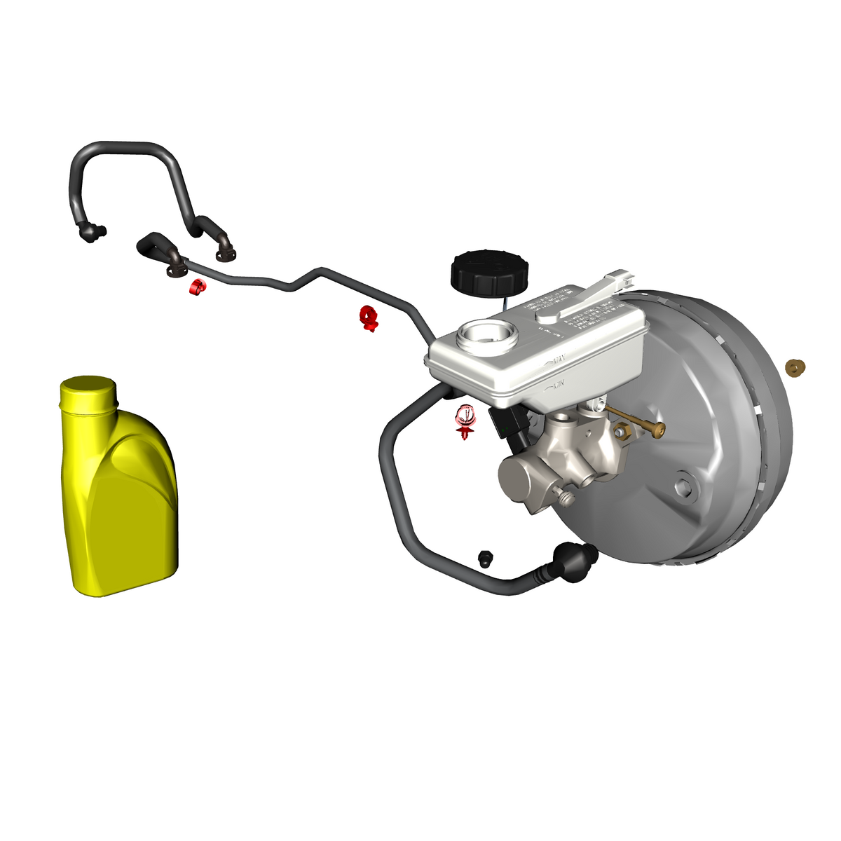 car:VANTAGE,item_no:,quantity:A/R,reference:VANTAGE_19_PartsCatalogue-060700-20 Power Brake - V8