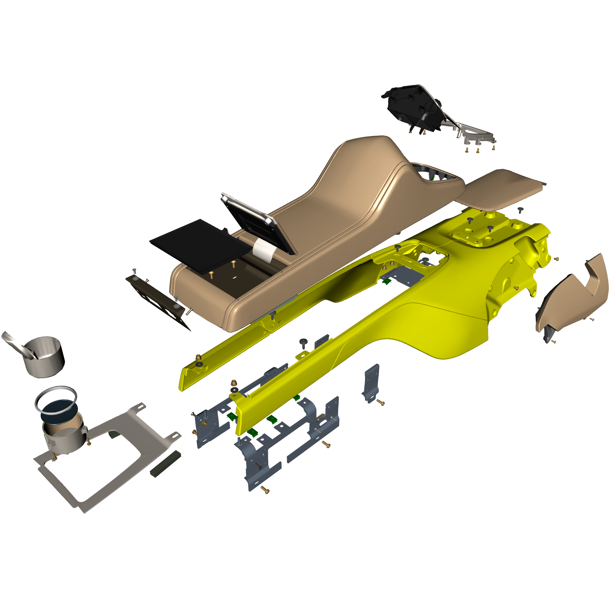 car: TARAF,item_no: nan,quantity: 1,reference: TARAF_PartsCatalogue-011241-01 Rear Console