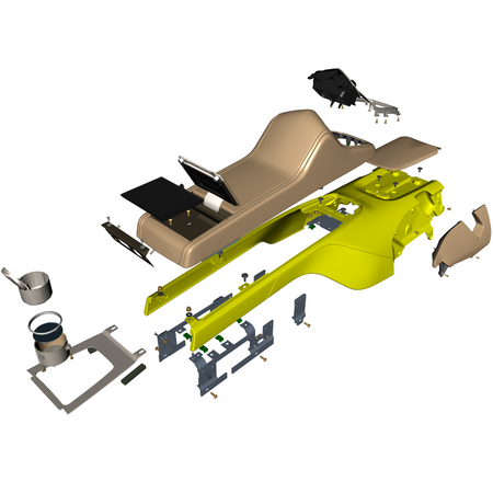car: TARAF,item_no: nan,quantity: 1,reference: TARAF_PartsCatalogue-011241-01 Rear Console
