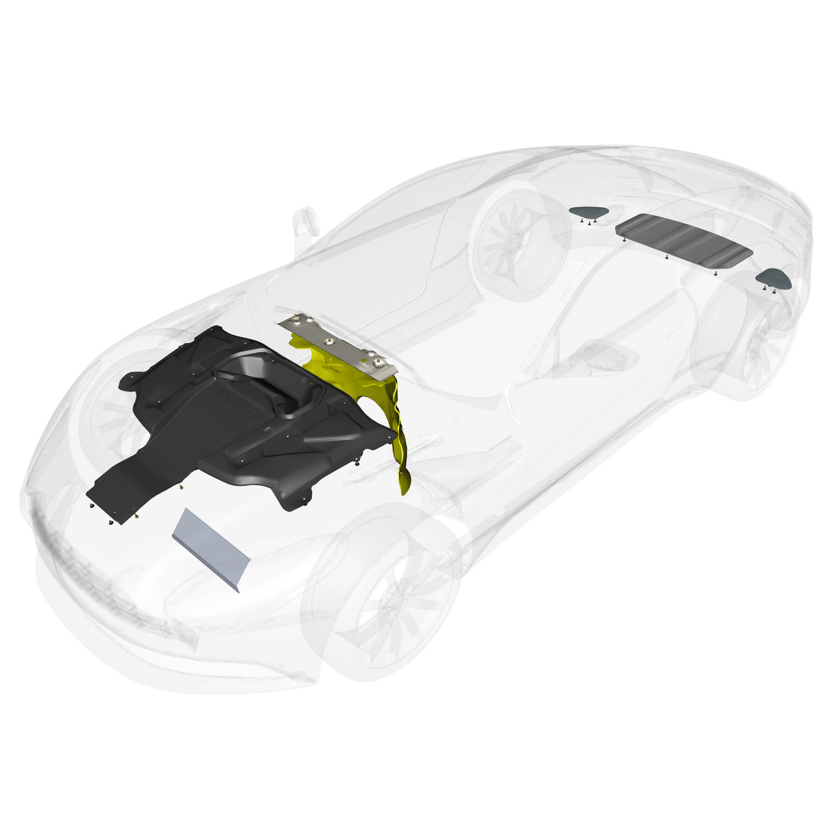 car: DB11,item_no: nan,quantity: 1.0,reference: DB11_PartsCatalogue-010603-10 Heatshields - V8