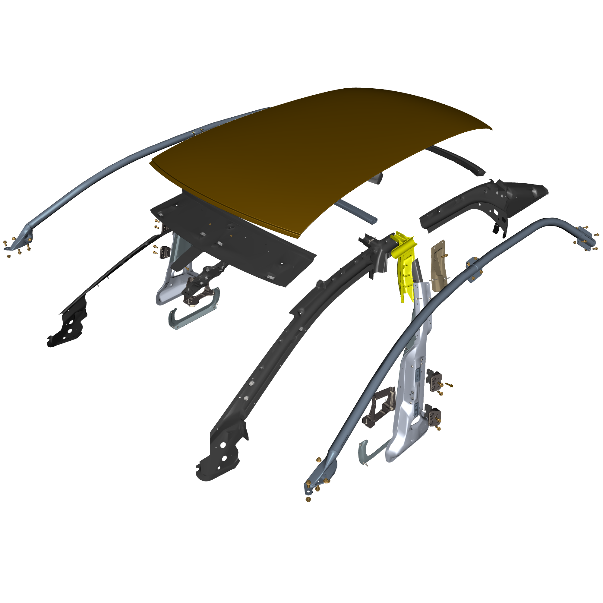 car:taraf,item_no:,quantity:1,reference:taraf_partscatalogue-010104-01 roof and cross member