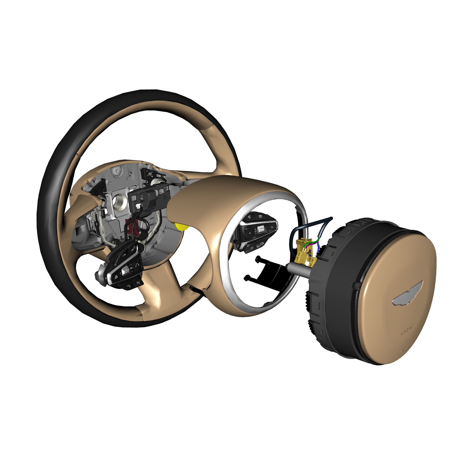car: DBX,item_no: nan,quantity: 1,reference: DBX_PartsCatalogue-230500 Steering Wheel