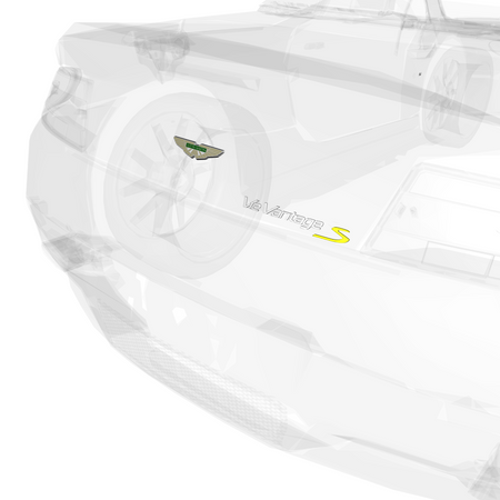 car: VANTAGE V12S,item_no: nan,quantity: 1,reference: VANTAGE_V12S_PartsCatalogue-010809-01 Badging