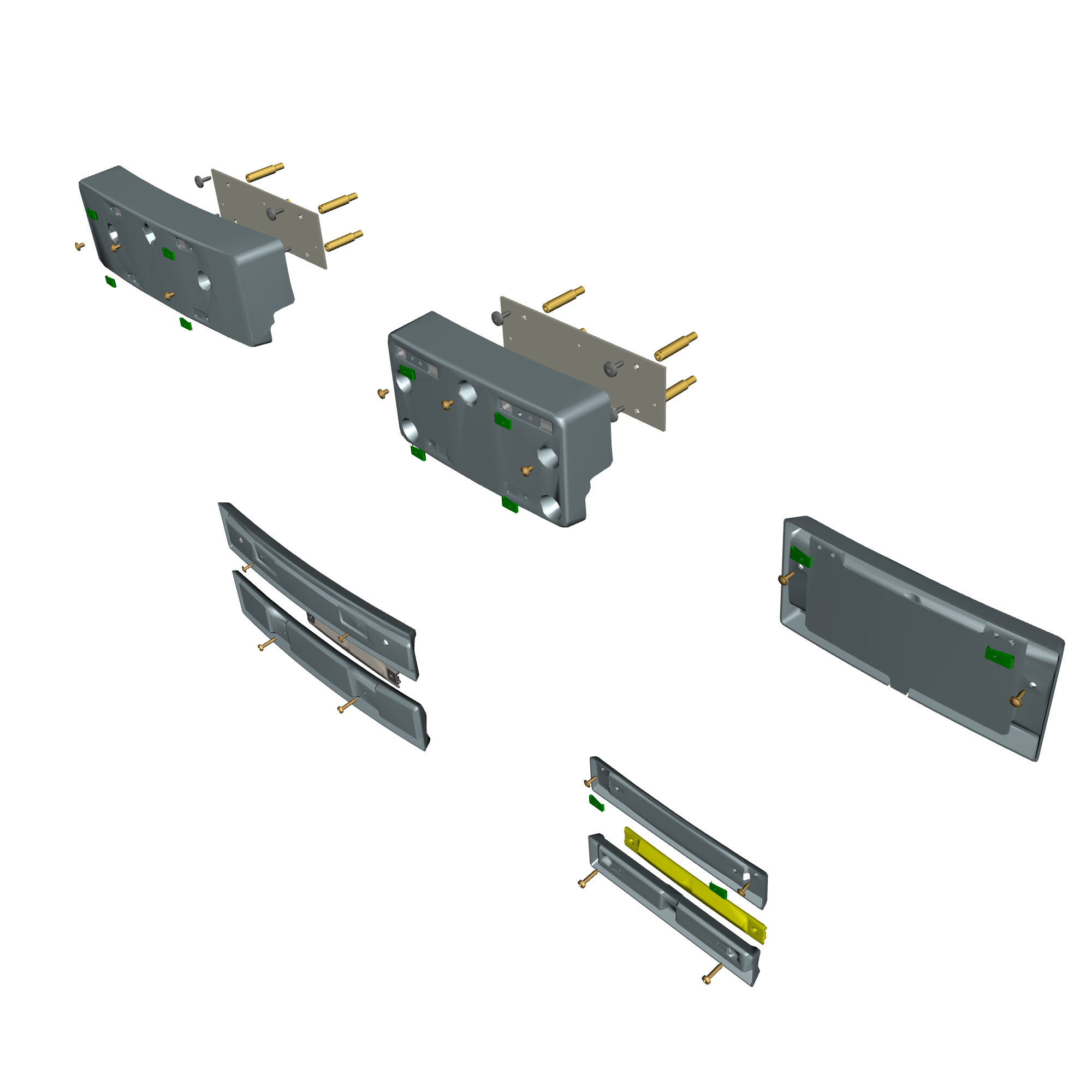 car: VANTAGE V12S,item_no: nan,quantity: 1,reference: VANTAGE_V12S_PartsCatalogue-011903-A1 Front No. Plate Plinths