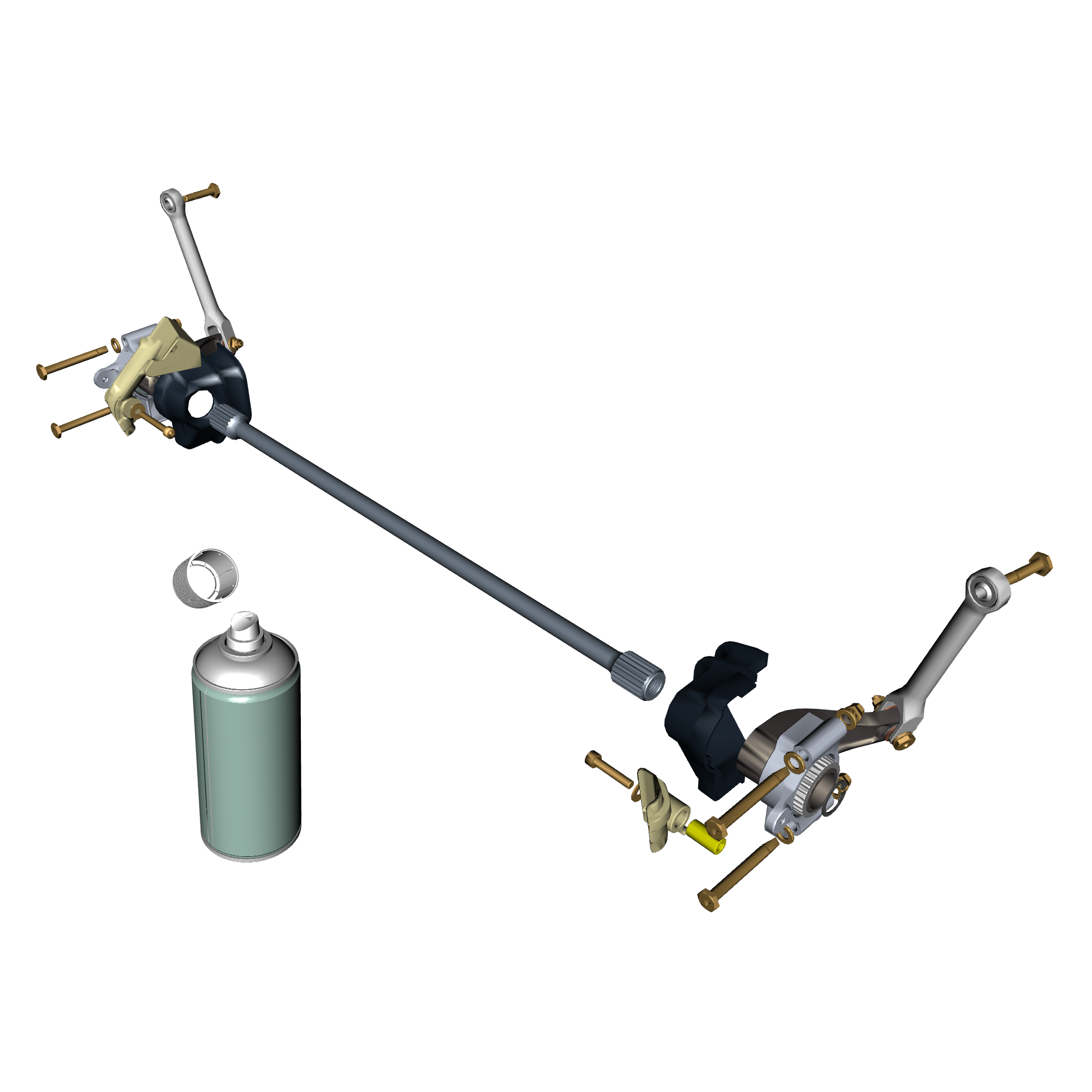 car: VALKYRIE,item_no: nan,quantity: 1,reference: VALKYRIE_PartsCatalogue-040104-10 Front Stabiliser