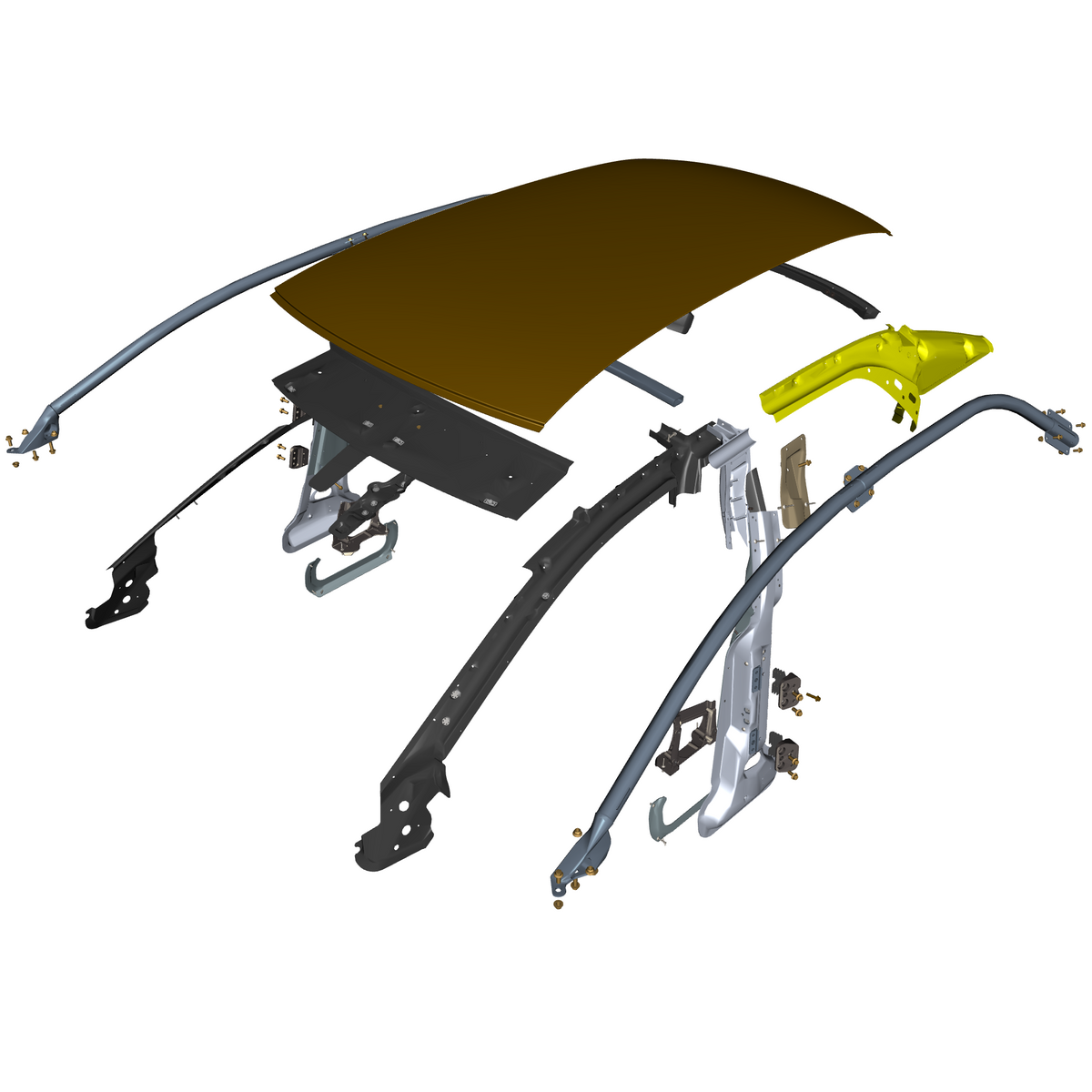 car:taraf,item_no:,quantity:1,reference:taraf_partscatalogue-010104-01 roof and cross member
