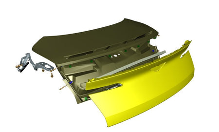 Image of TRUNK DECKLID  BOOTLID OUTER LOWER