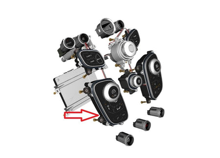 Image of CENTRE STACK LEFT HAND UPPER MODULE SWITCH