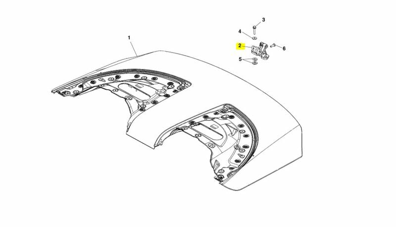 Image of TONNEAU COVER HINGE 40% DISCOUNT