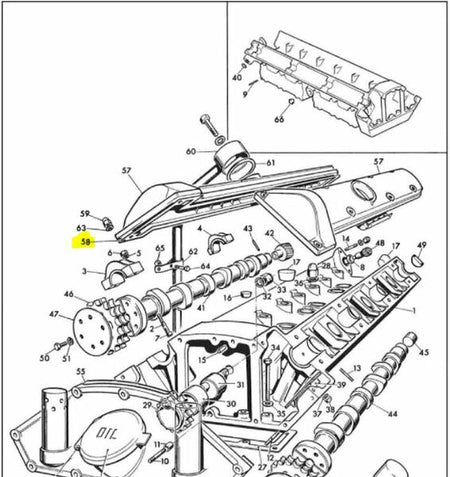image 2 of gasket - camshaft cover