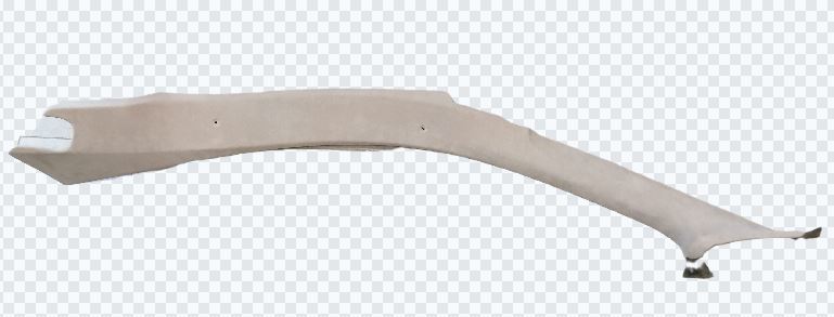 Image of LEFT HAND A PILLAR TRIM
