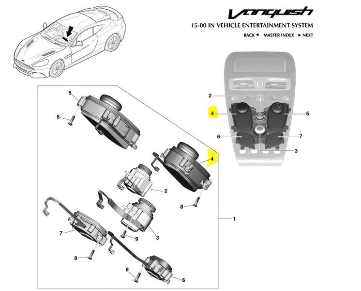 Image of HEAT AND COOL SEAT SWITCH MODULE