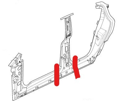 Image of LEFT HAND SIDE B PILLAR