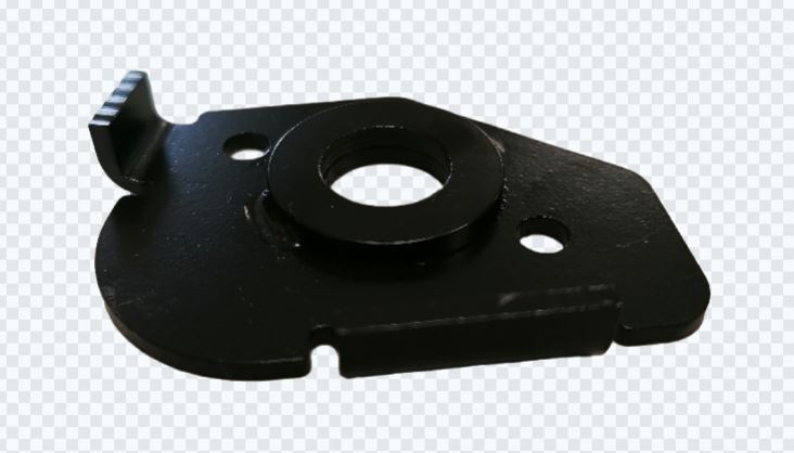 Image of LEFT HAND FRONT SEAT BELT PRETENTIONER BRACKET RHD
