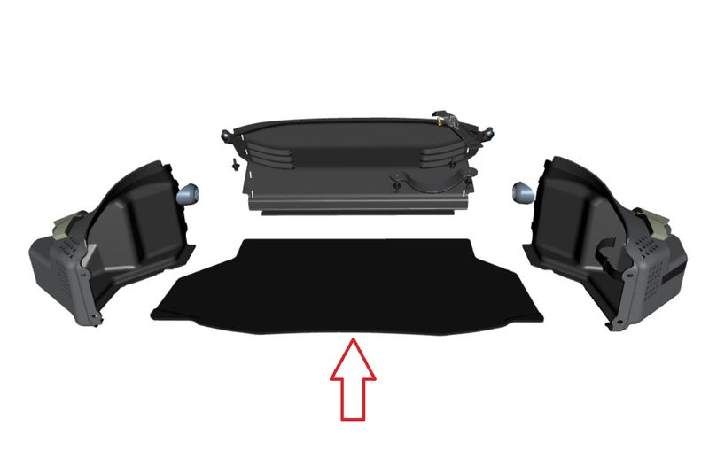 REAR TRUNK BOOT CARPET