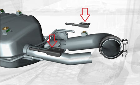 Image of RIGHT HAND EXHAUST MOUNTING BRACKET