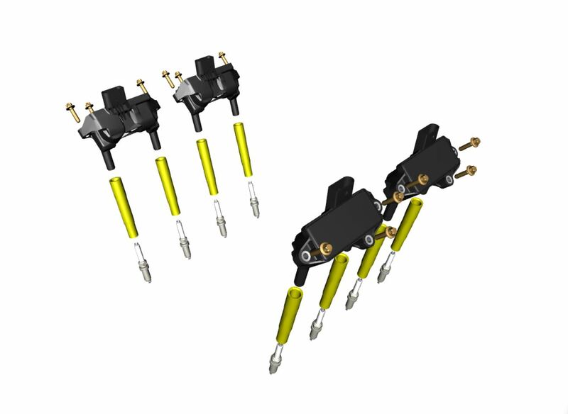 Image of IGNITION HT COIL CONNECTING PLUG - V8
