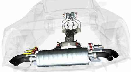 Image of LEFT HAND REAR EXHAUST HANGER BRACKET