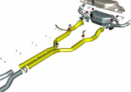 Image of CENTRE EXHAUST PIPES