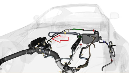 Image of TUBE ASSEMBLY DEGASS CROSSOVER
