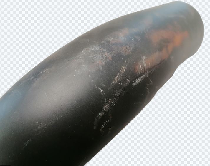 Image of LEFT HAND OUTER TAIL PIPE FOR QUAD EXHAUST