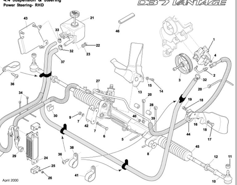 Image of LEFT HAND DRIVE POWER STEERING HEATSHIELD