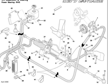 Image of LEFT HAND DRIVE POWER STEERING HEATSHIELD