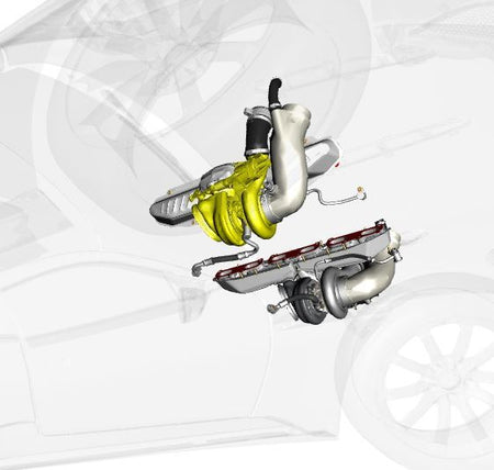 RIGHT HAND TURBO CHARGER ASSEMBLY