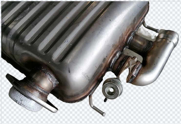 Image of REAR EXHAUST SILENCER MUFFLER
