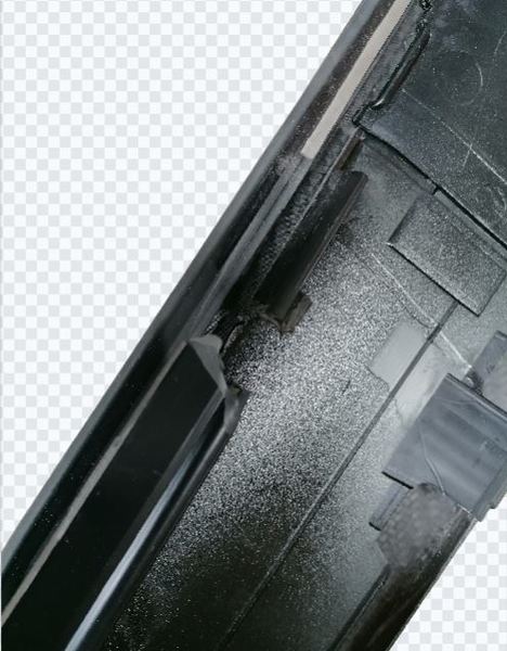 Image of CARBON ROOF CANTRAIL MOULDING - LEFT