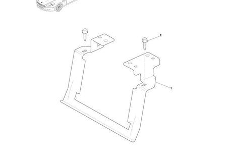 BATTERY RETAINER CLAMP