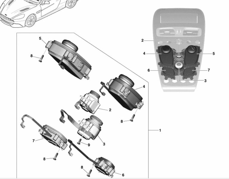 Image of RIGHT HAND SIDE SWITCH MODULE