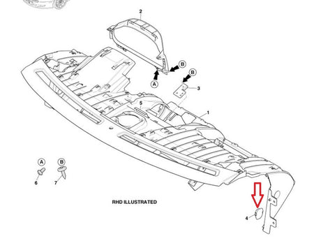 Image of DASHBOARD BLANKING PLATE