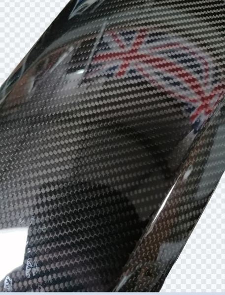Image of CARBON ROOF CANTRAIL MOULDING - LEFT