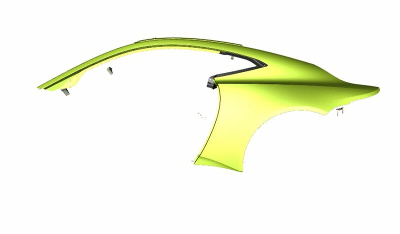 Image of LEFT HAND REAR QUARTER PANEL FENDER