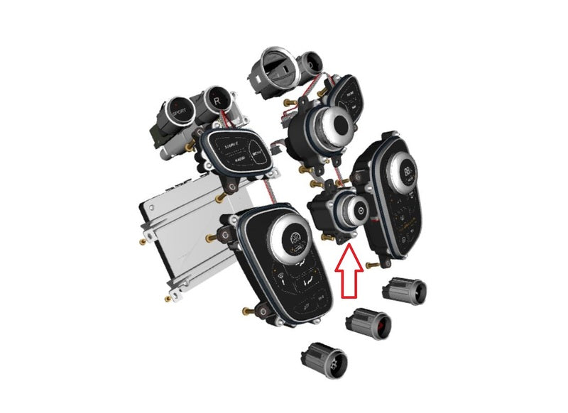 Image of CENTRE STACK ROTARY SWITCH