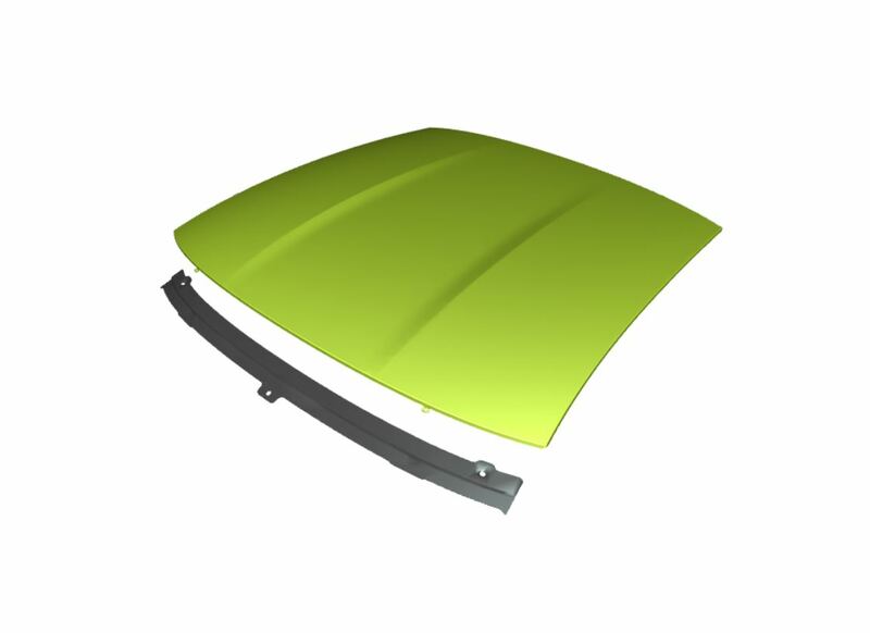 Image of ALUMINIUM ROOF PANEL