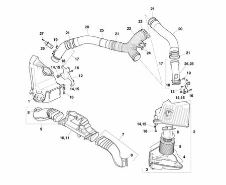 Image of LEFT SIDE AIR FILTER BOX MOUNTING BRACKET
