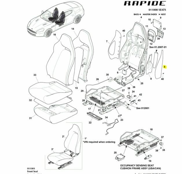 Image of LEFT HAND FRONT SEAT SIDE EXTENTION PANEL