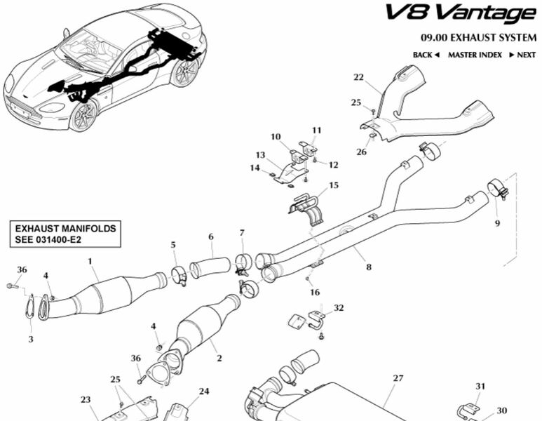 Image of EXHAUST HANGER ISOLATOR BRACKET