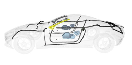 Image of LEFT HAND A PILLAR WEATHERSTRIP