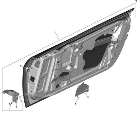 Image of RIGHT HAND DOOR CHECK ARM 50% DISCOUNT