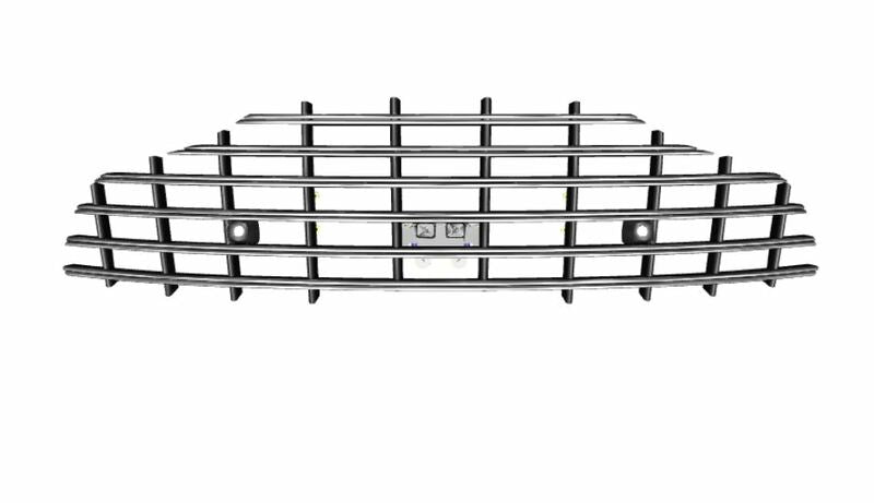 Image of FRONT RADIATOR GRILLE DARK