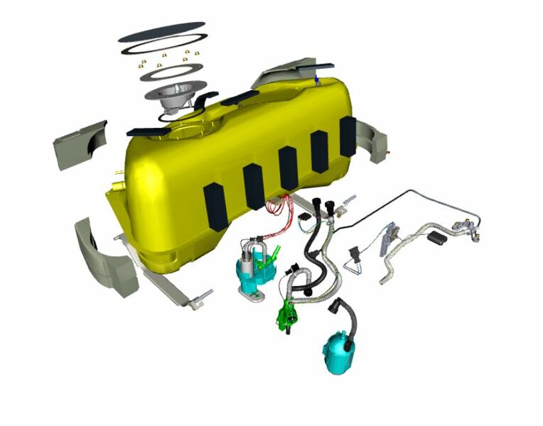 Image of GAS FUEL TANK ASSEMBLY