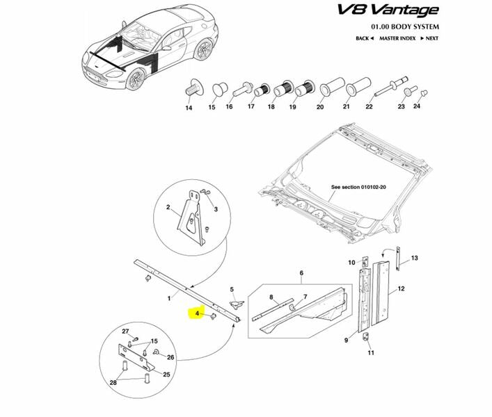 FRONT UPPER CROSS MEMBER BRACKET