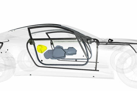 Image of RIGHT DOOR WATER SHEDDER MEMBRANE