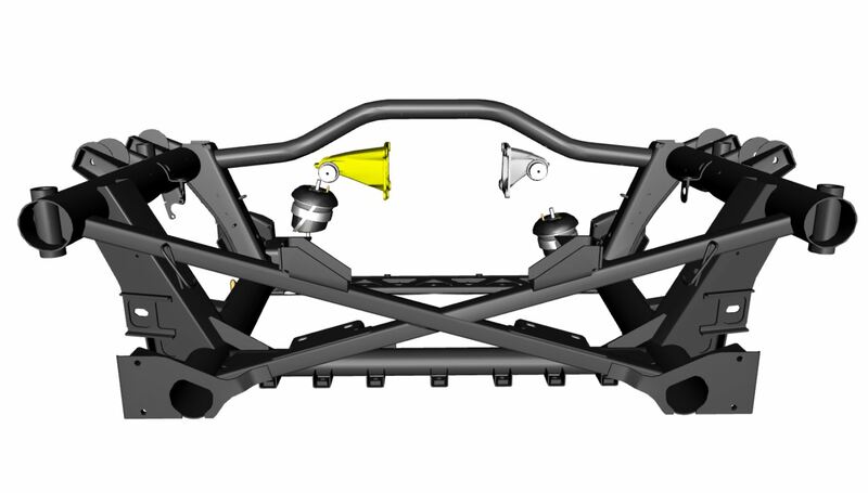 LEFT REAR SUBFRAME GEARBOX TRANSMISSION MOUNT