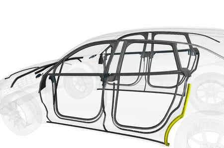 Image of LEFT REAR DOOR OUTER MARGIN SEAL